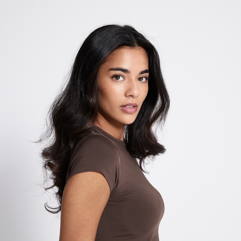Shape top "Cleo" Brown